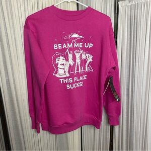 NWT Stranger Things + No Boundaries Collab Graphic Sweatshirt Size XXS